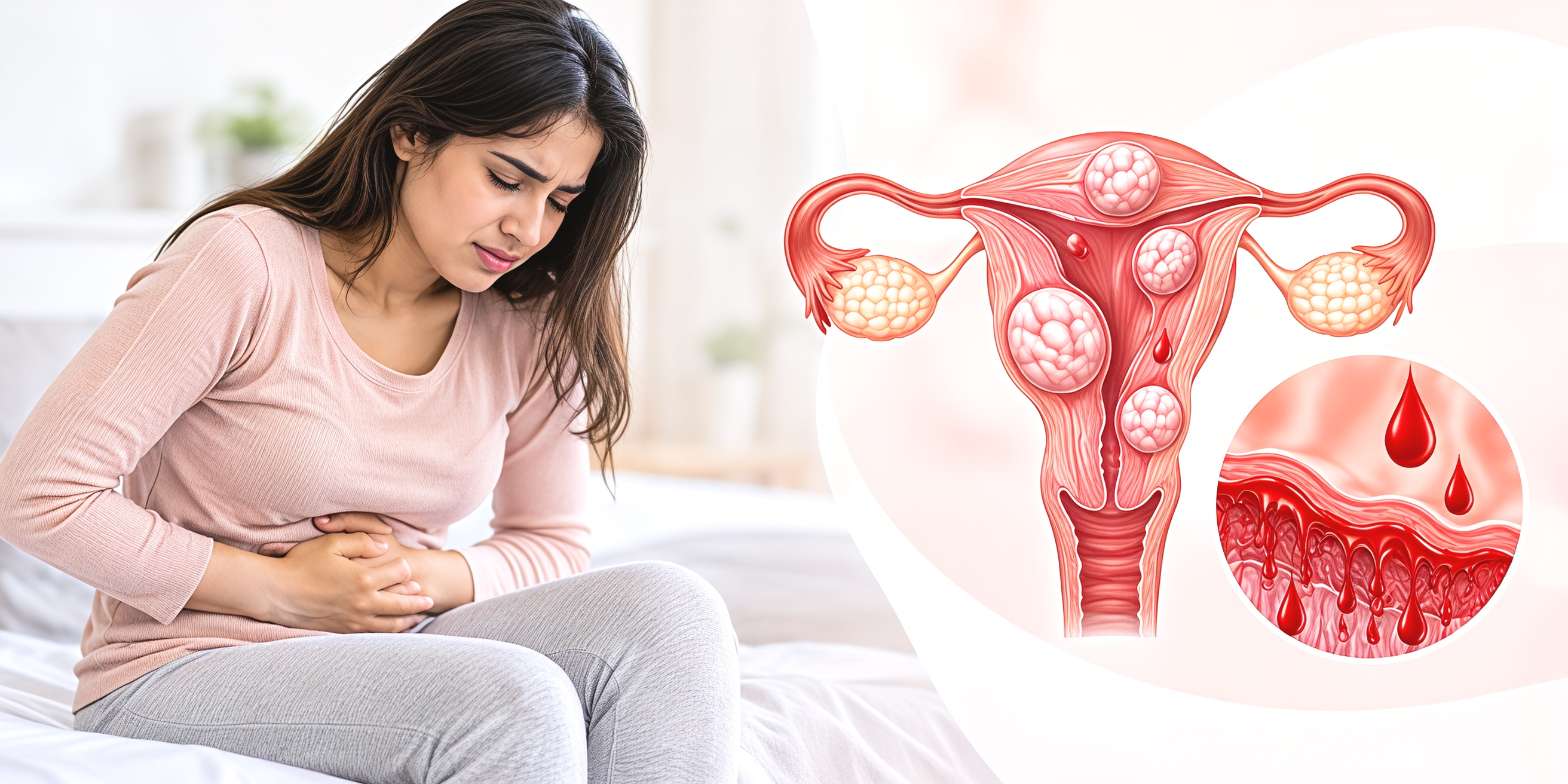 Fibroid Uterus and Heavy Menstrual Bleeding - Women's Health
